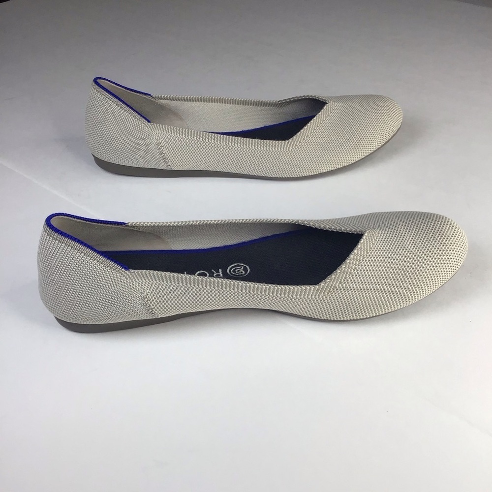 Rothy’s The Flats in Flax Birdseye Size 11. - Picture 6 of 8